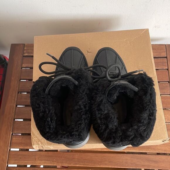 UGG Adirondack III Boot Black USA Women Size 6/UK 4/EU37(MSRP$250) - Picture 7 of 14